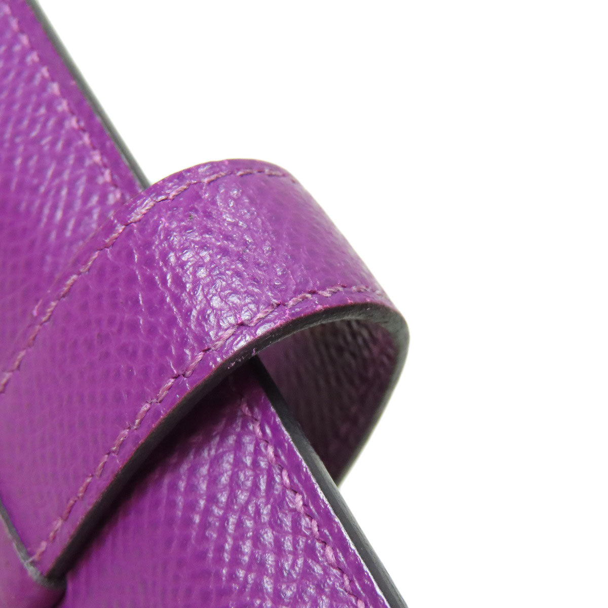 HERMES Bearn Gold Hardware Card Case Epsom Ladies [Used]