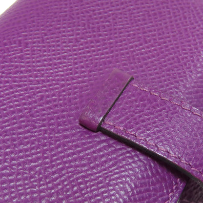 HERMES Bearn Gold Hardware Card Case Epsom Ladies [Used]