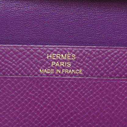 HERMES Bearn Gold Hardware Card Case Epsom Ladies [Used]