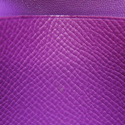 HERMES Bearn Gold Hardware Card Case Epsom Ladies [Used]