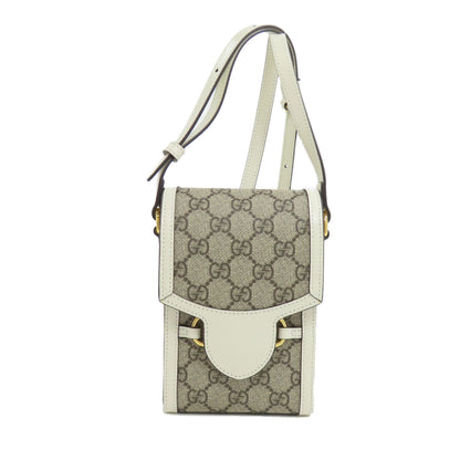 GUCCI 625615 Horsebit 1955 mini bag Shoulder Bag PVC Ladies [Used]