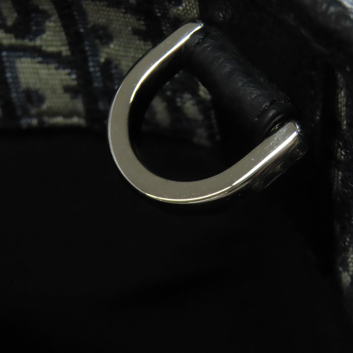 CHRISTIAN DIOR Oblique 2WAY Tote Bag Canvas CalfLadies [Used]