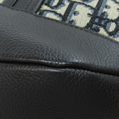 CHRISTIAN DIOR Oblique 2WAY Tote Bag Canvas CalfLadies [Used]