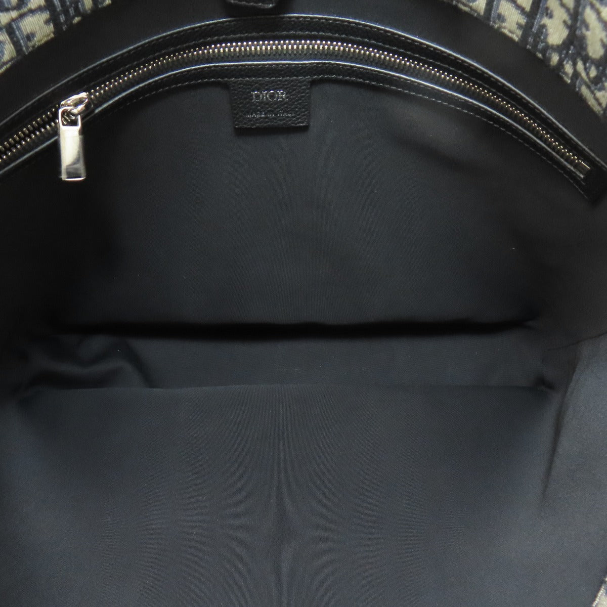 CHRISTIAN DIOR Oblique 2WAY Tote Bag Canvas CalfLadies [Used]