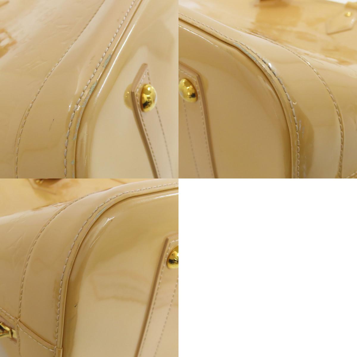 LOUIS VUITTON ALMA MM Handbag Vernis Ladies [Used]