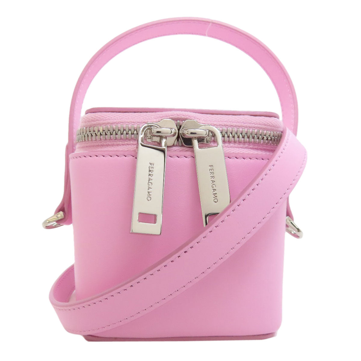 Salvatore Ferragamo 2WAY Handbag Leather Ladies [Used]