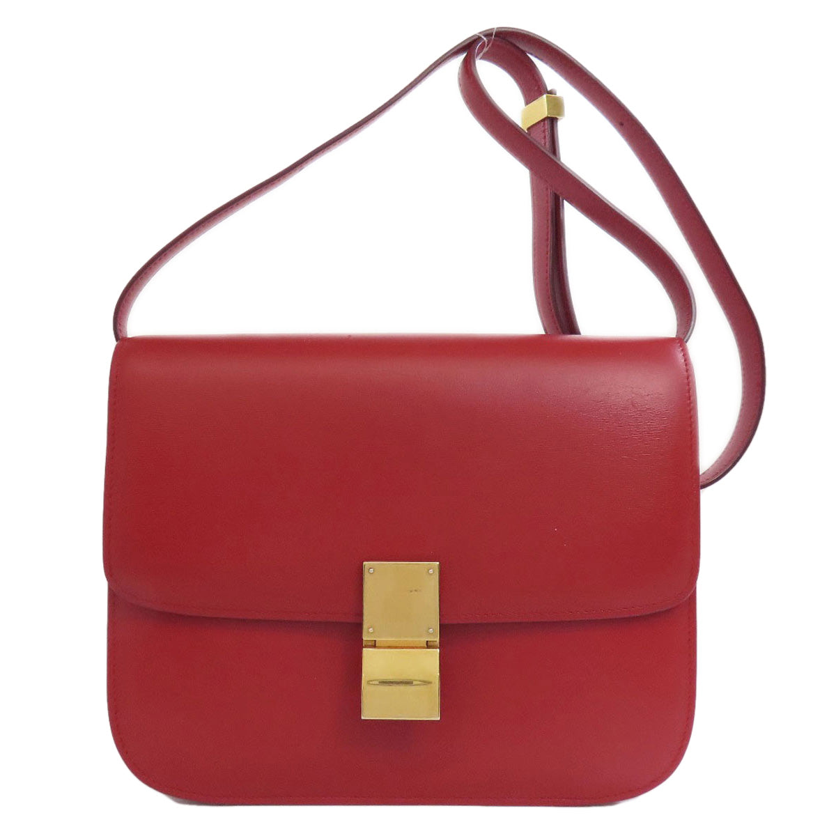 CELINE Classic box Shoulder Bag Leather Ladies [Used]