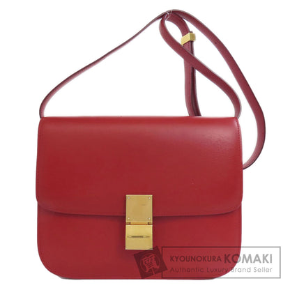 CELINE Classic box Shoulder Bag Leather Ladies [Used]