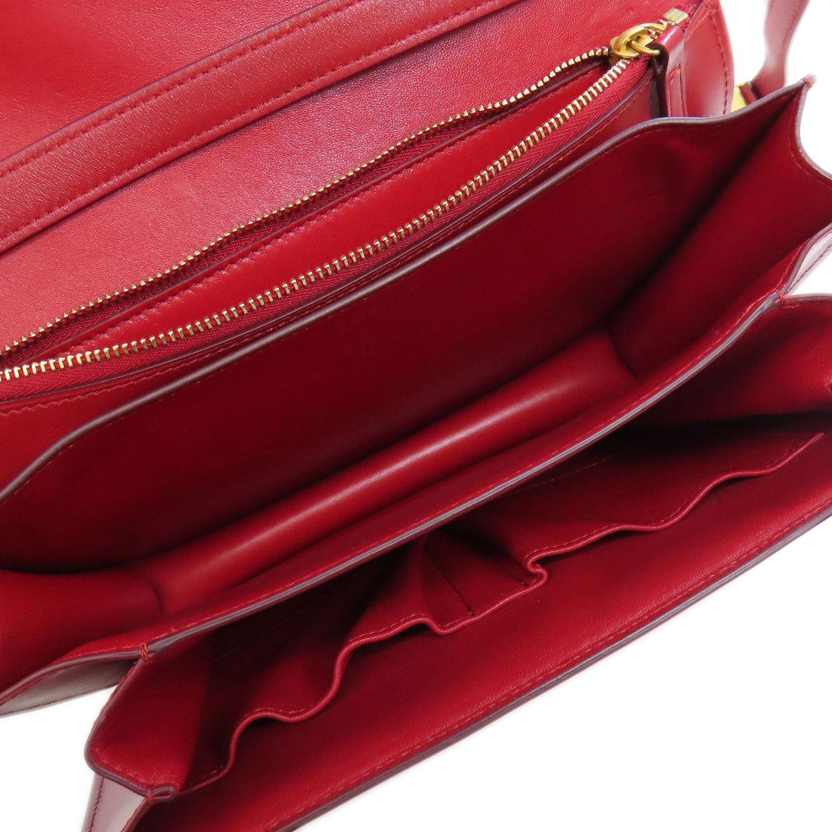 CELINE Classic box Shoulder Bag Leather Ladies [Used]
