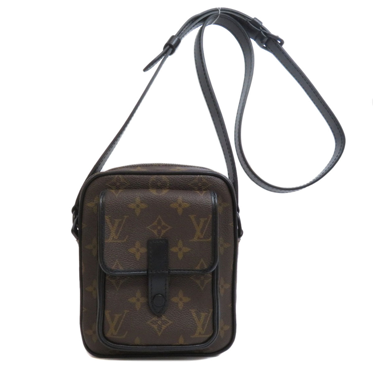 LOUIS VUITTON  M69404 Shoulder Bag christopher wearable wallet Monogram Macassar Ladies