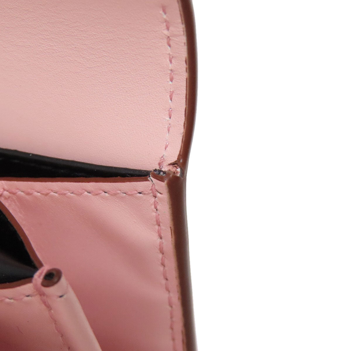 CARTIER Double C Long wallet (with coin pocket) Leather Ladies [Used]