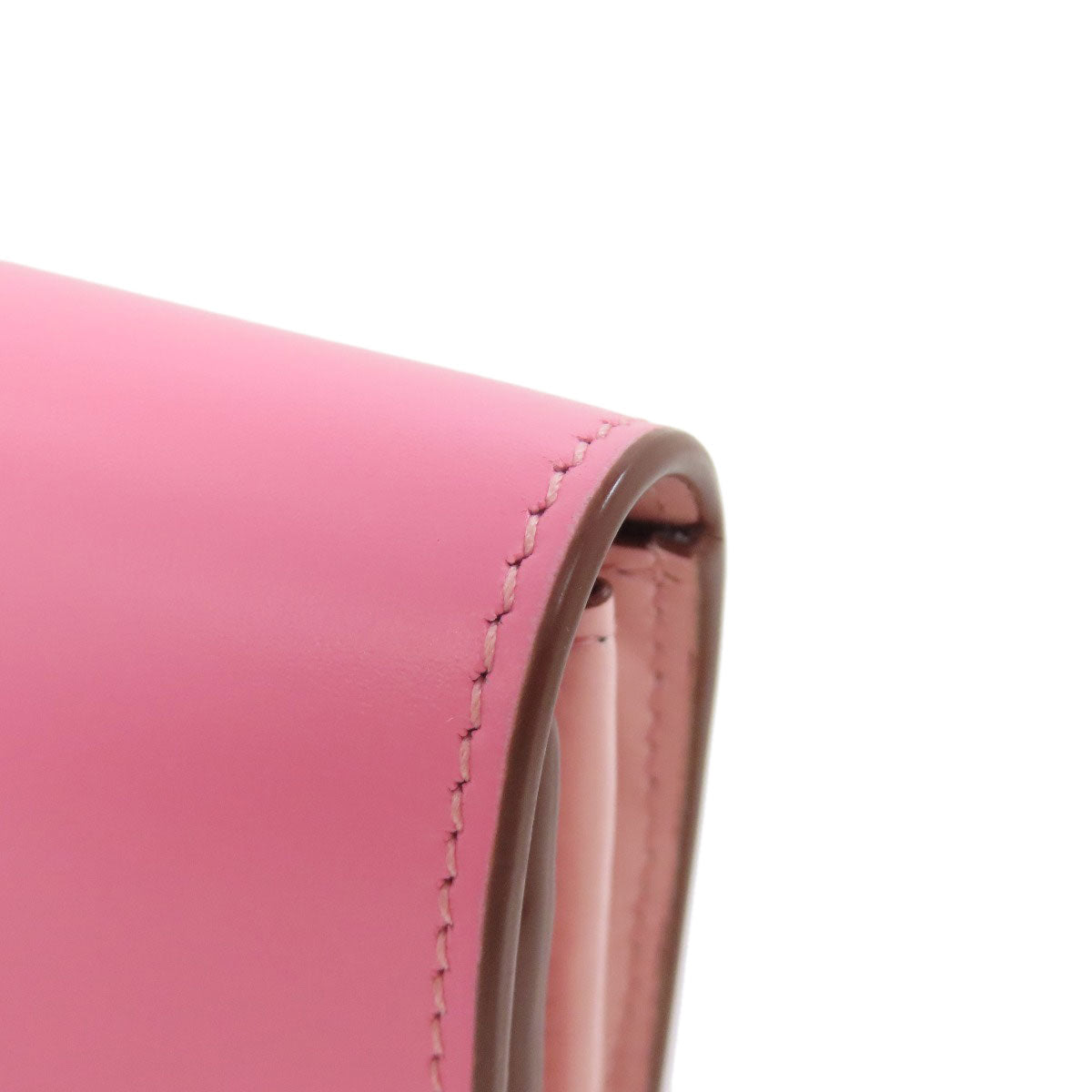 CARTIER Double C Long wallet (with coin pocket) Leather Ladies [Used]