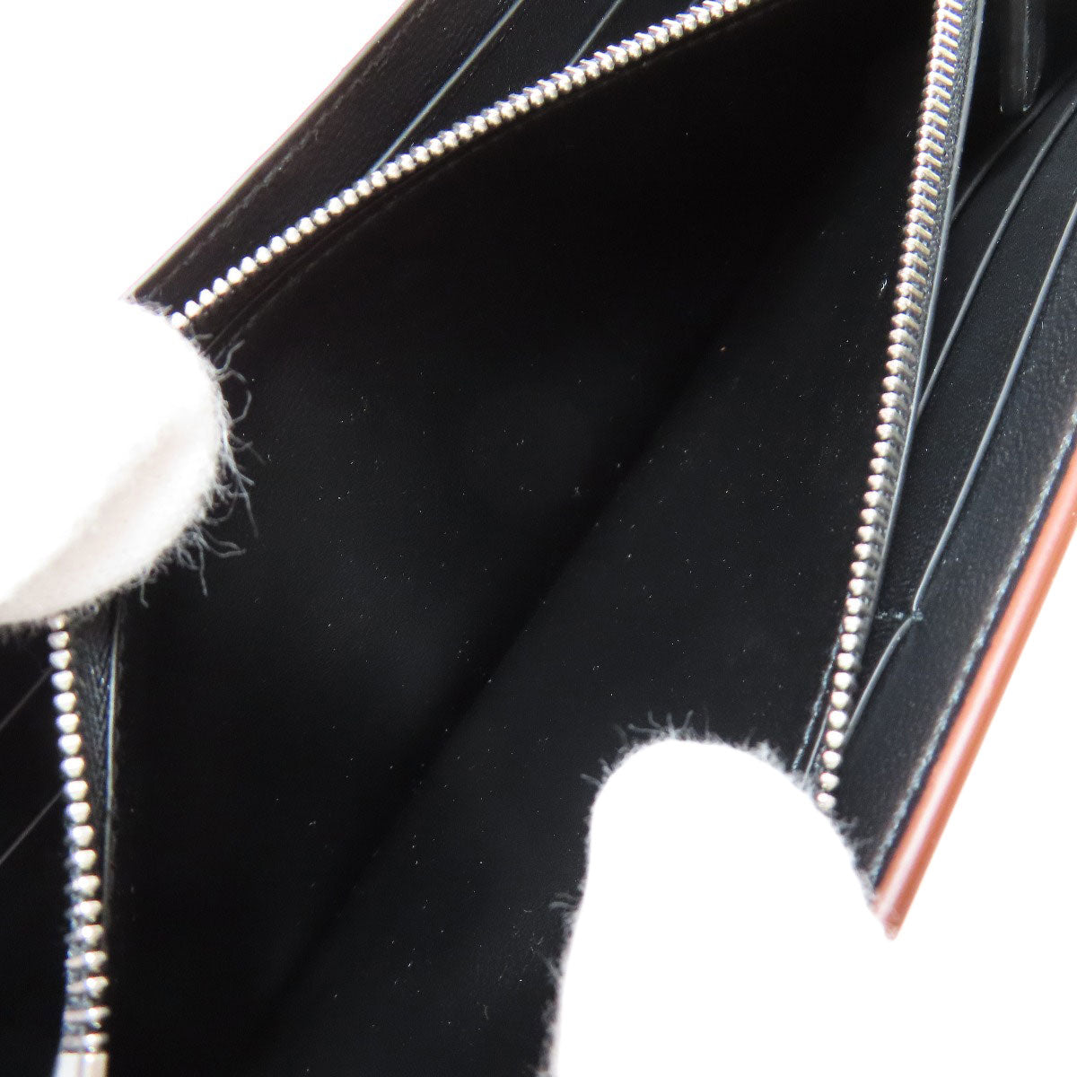 CARTIER Double C Long wallet (with coin pocket) Leather Ladies [Used]