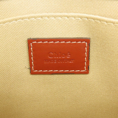 CHLOE   Handbag Woody Small linen LeatherLadies