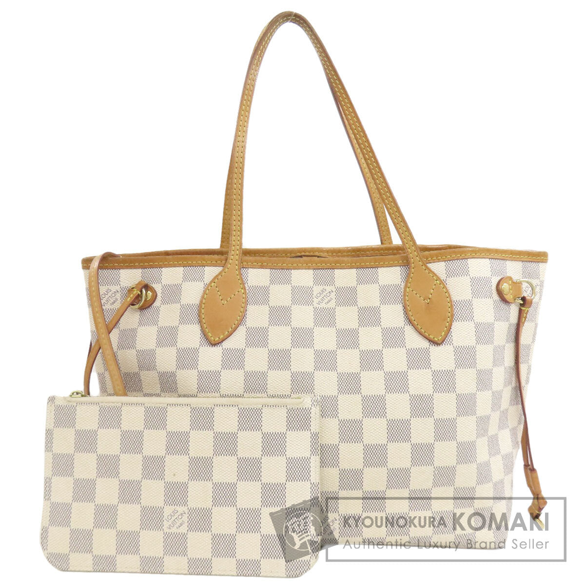 LOUIS VUITTON  N51110 Handbag Neverfull PM (old) Damier canvas Ladies