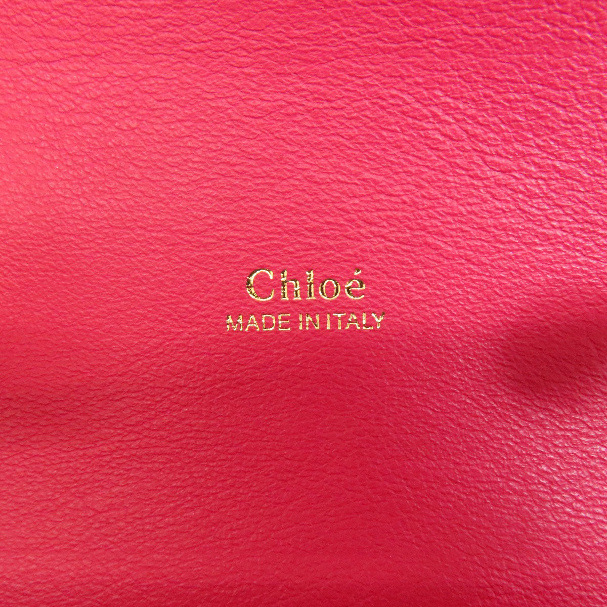 CHLOE   Handbag Abbey Lock 2WAY Leather Ladies