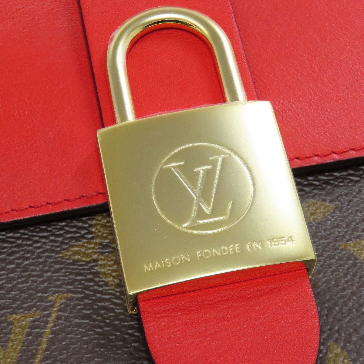 LOUIS VUITTON M44322 Rocky bb Handbag Monogram canvas Ladies [Used]