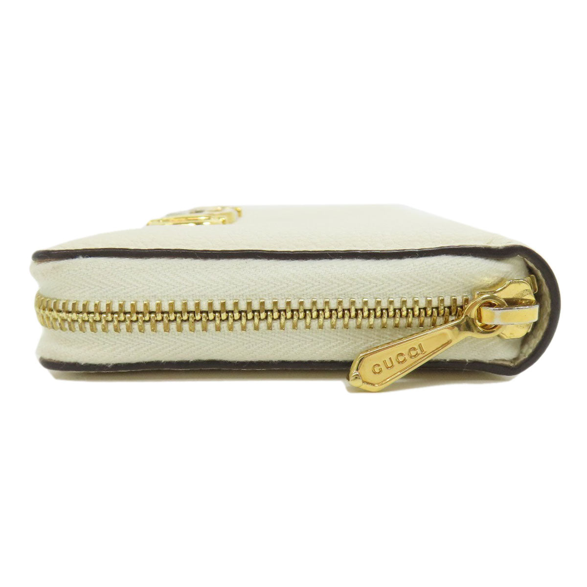 GUCCI  570661 Long wallet (with coin pocket) Zumi Leather Ladies