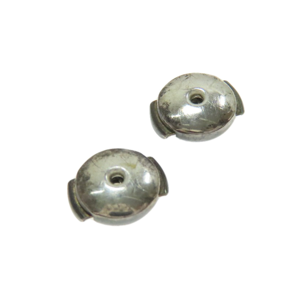 HERMES Fidelio Village PM earring Buffalo horn Ladies [Used]