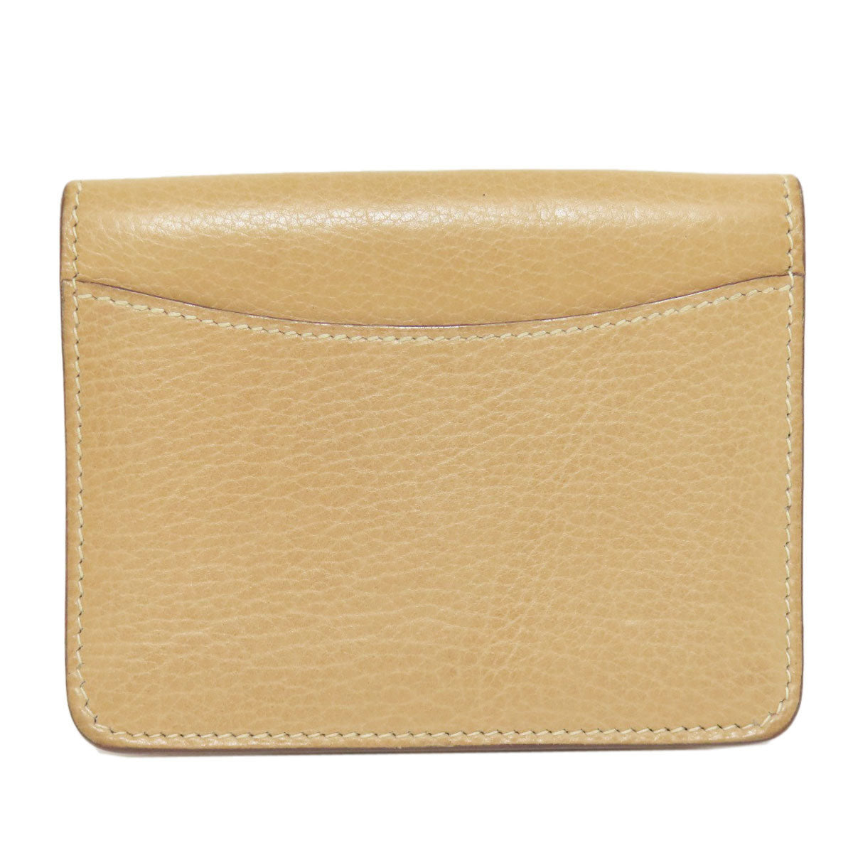 HERMES   coin purse Dogon GoldHardware Taurillon Clemence Ladies