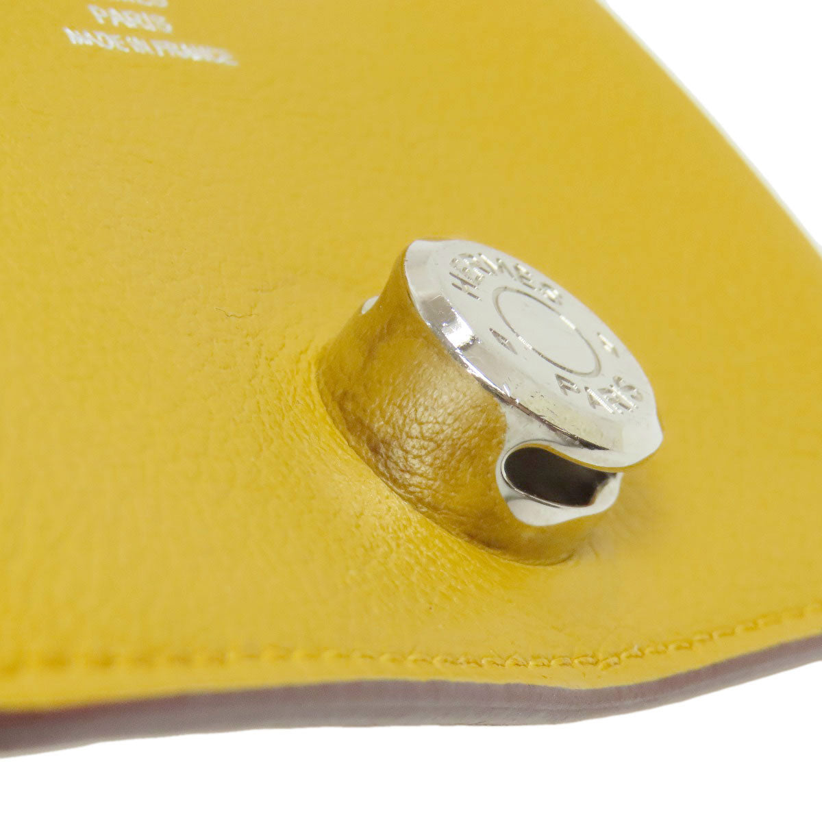 HERMES Dogon SilverHardware coin purse Chevre Ladies [Used]