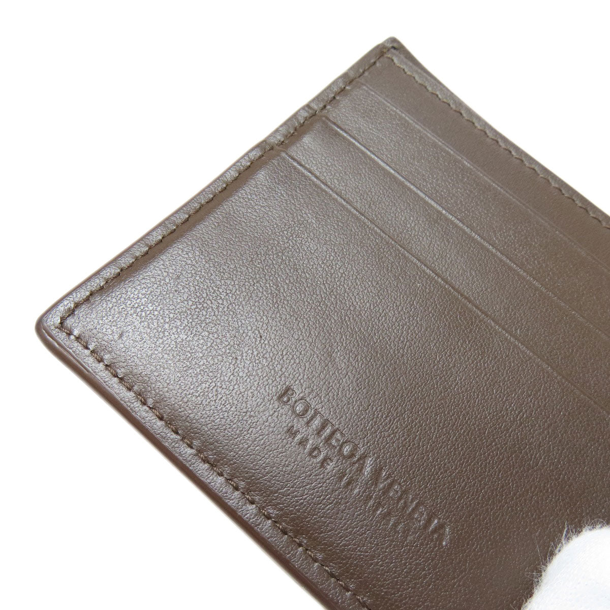 BOTTEGA VENETA   Bifold Wallet with Coin Pocket Intrecciato Calf Ladies