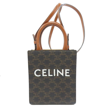 CELINE   Handbag Vertical Cover Small Triomphe 2WAY PVC Ladies