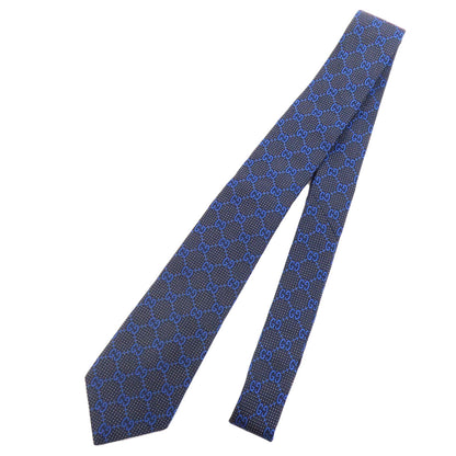 GUCCI GG pattern tie Silk mens [Used]