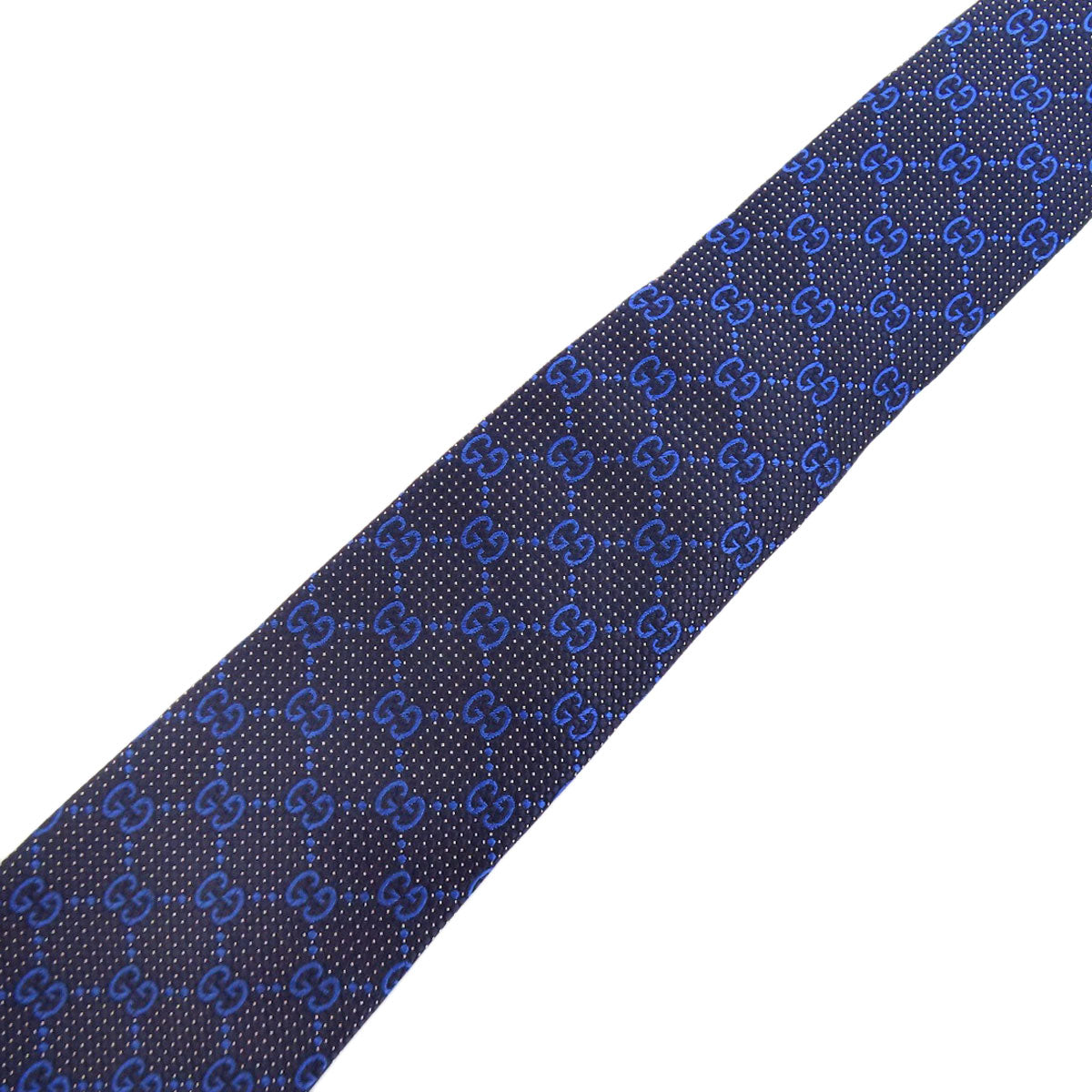 GUCCI GG pattern tie Silk mens [Used]