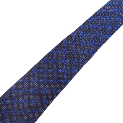 GUCCI GG pattern tie Silk mens [Used]