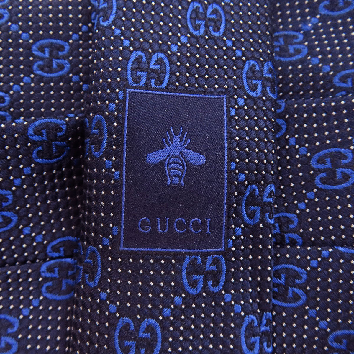 GUCCI GG pattern tie Silk mens [Used]