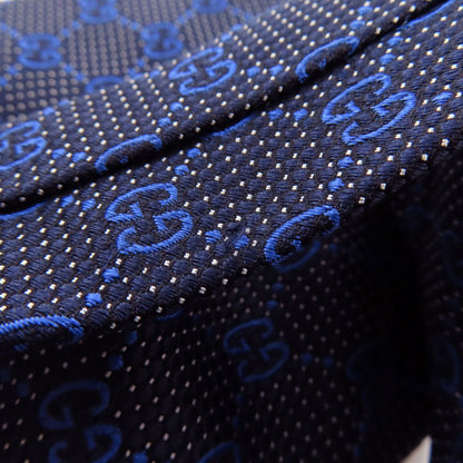 GUCCI GG pattern tie Silk mens [Used]