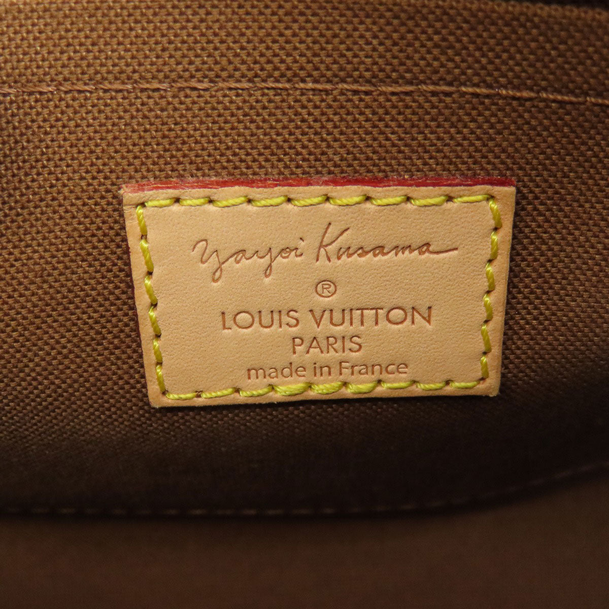 LOUIS VUITTON  M40687 Handbag Papillon GM collaboration with Yayoi Kusama Monogram canvas Ladies