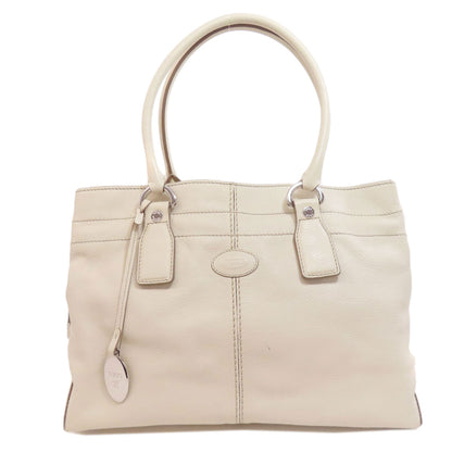 TODS   Tote Bag logo Leather Ladies