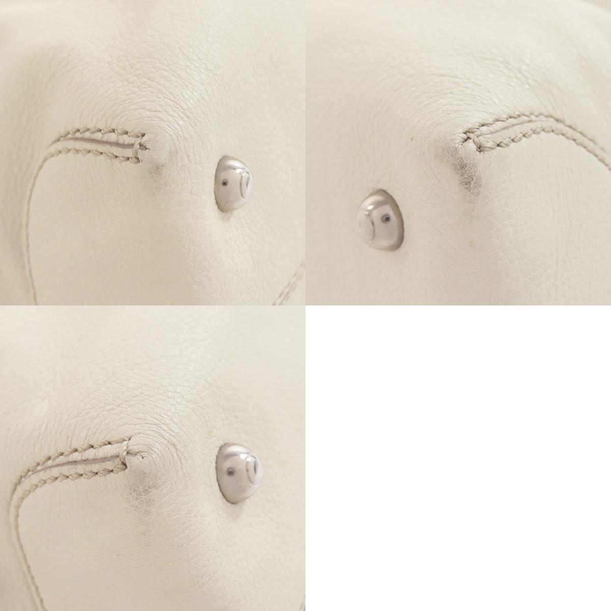 TODS logo Tote Bag Leather Ladies [Used]