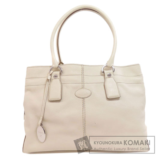 TODS   Tote Bag logo Leather Ladies