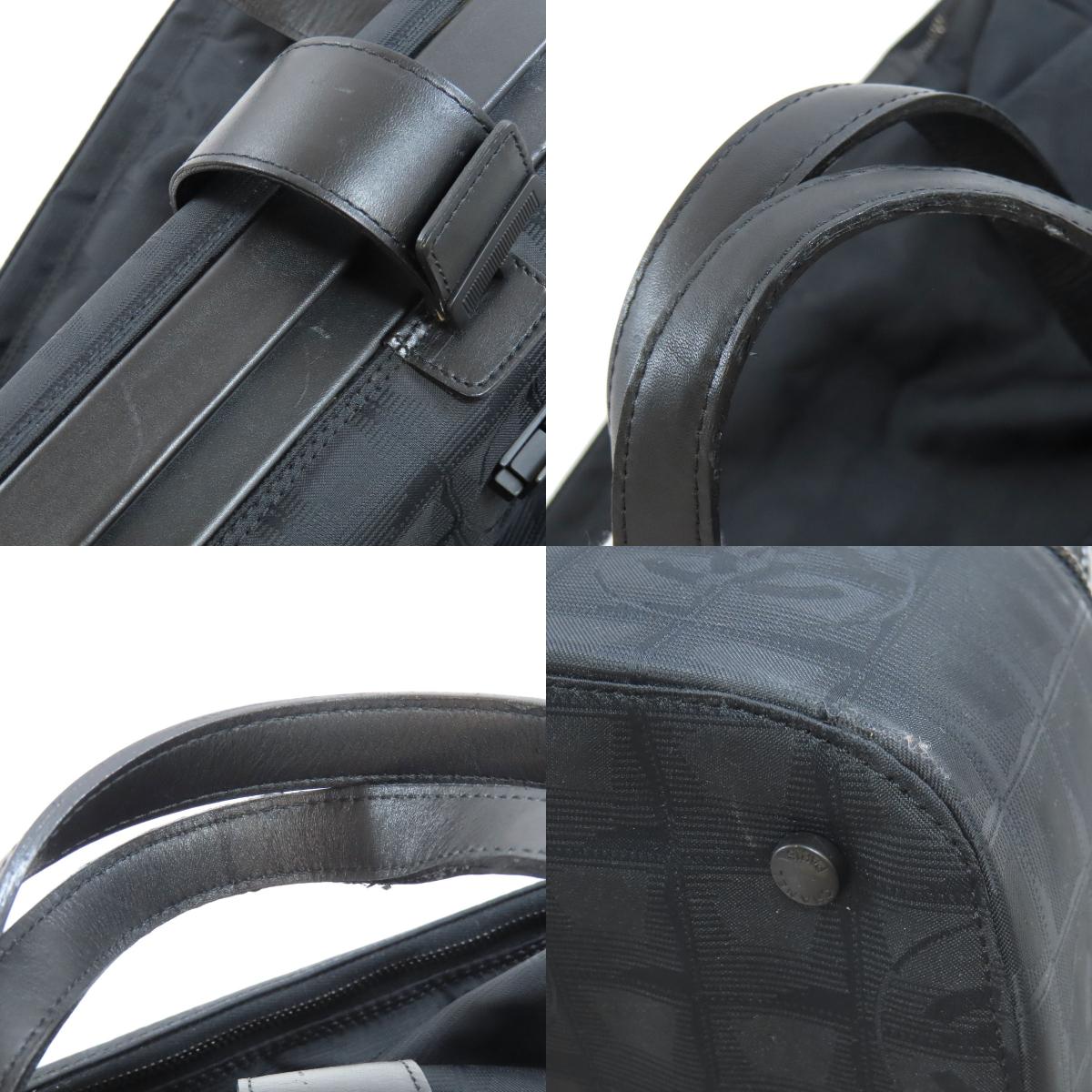 CHANEL New travel line Boston bag Nylon jacquard Ladies [Used]