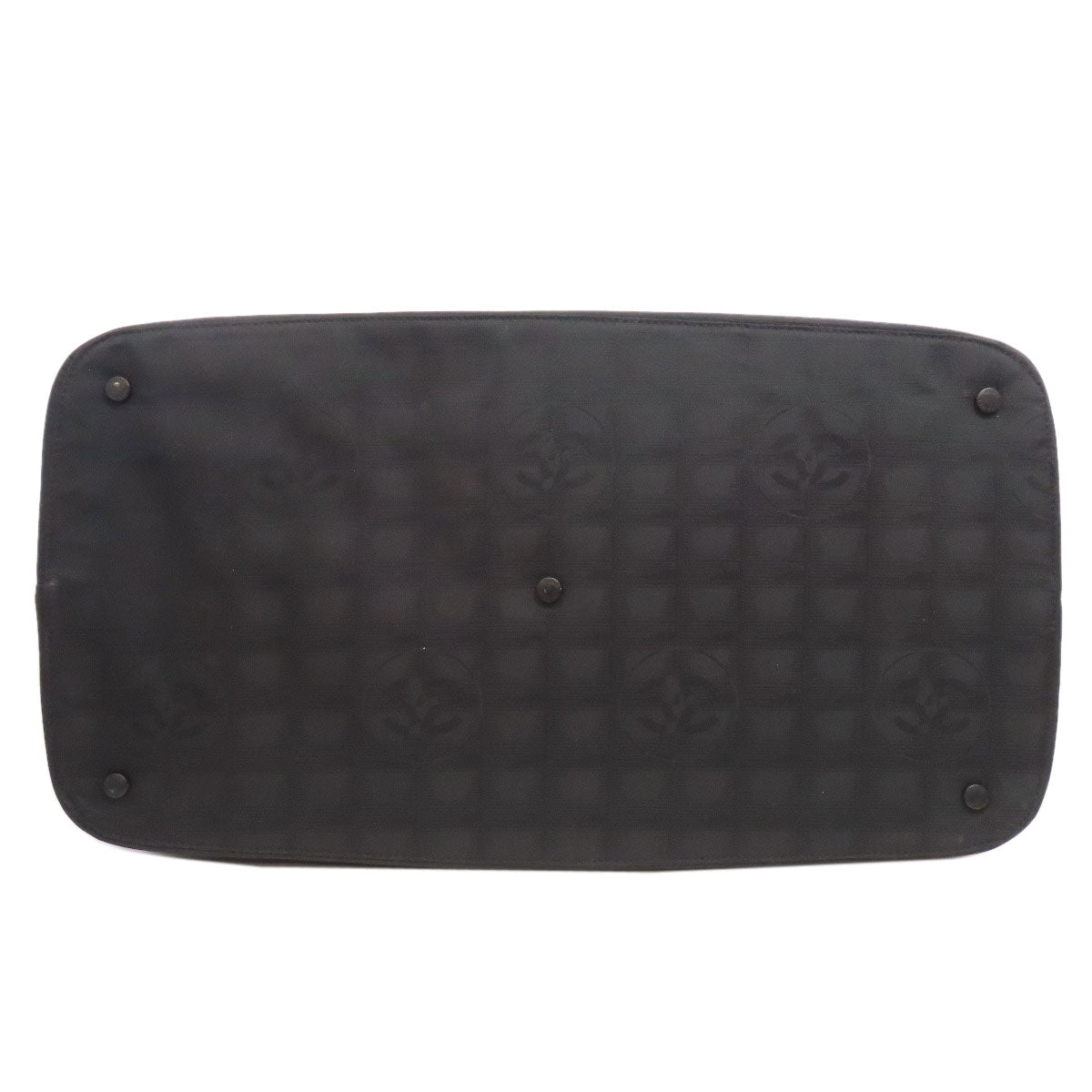 シャネル ニュートラベルライン ボストンバッグ ナイロンジャガード レディース 【中古】【CHANEL】