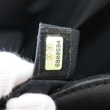 シャネル ニュートラベルライン ボストンバッグ ナイロンジャガード レディース 【中古】【CHANEL】