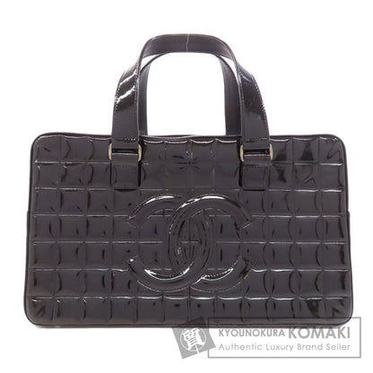 CHANEL   Handbag Choco Bar SilverHardware Enamel Ladies