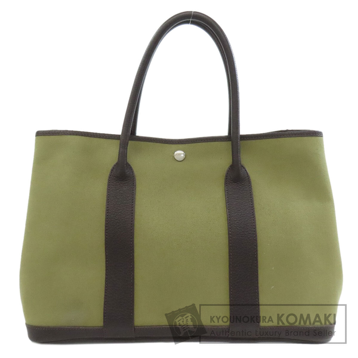 HERMES   Tote Bag Garden Party PM Silver Hardware Towar Officche Ladies