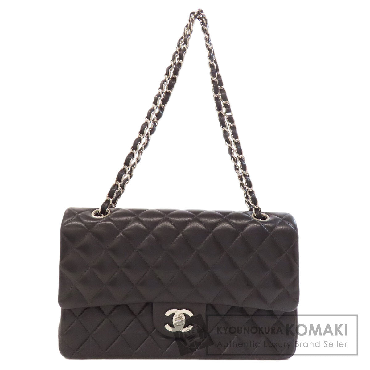 CHANEL   Shoulder Bag Matelasse SilverHardware Lambskin Ladies