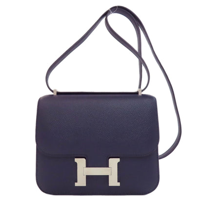 HERMES   Shoulder Bag Constance Mini SilverHardware Epsom Ladies