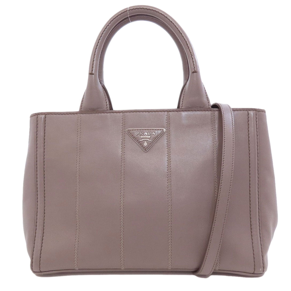 PRADA  1BG900 Handbag Canapa 2WAY Calf Ladies