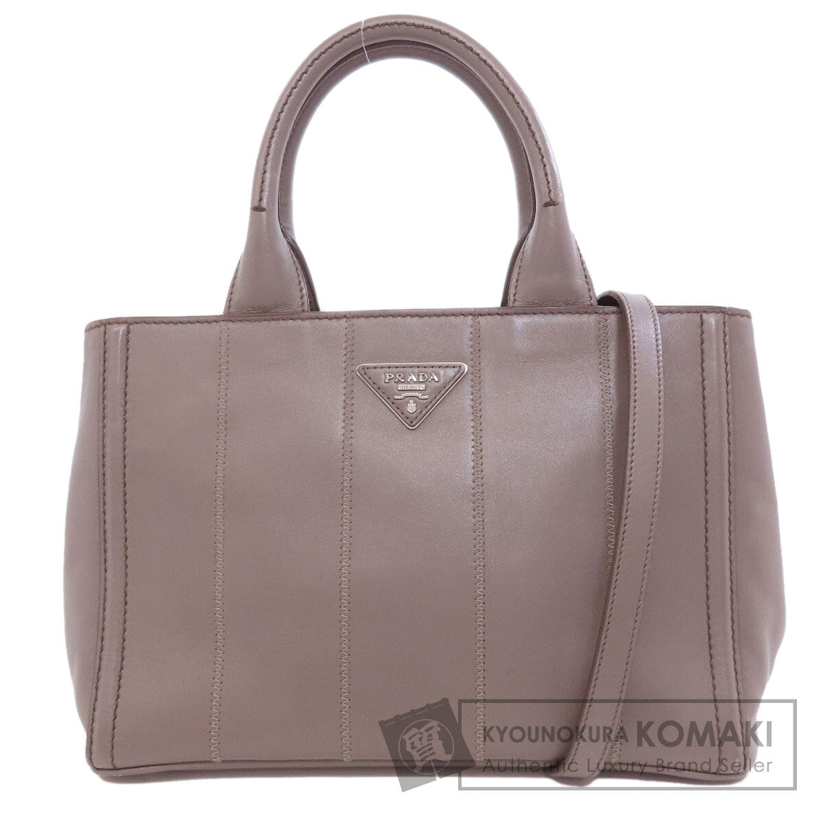 PRADA  1BG900 Handbag Canapa 2WAY Calf Ladies