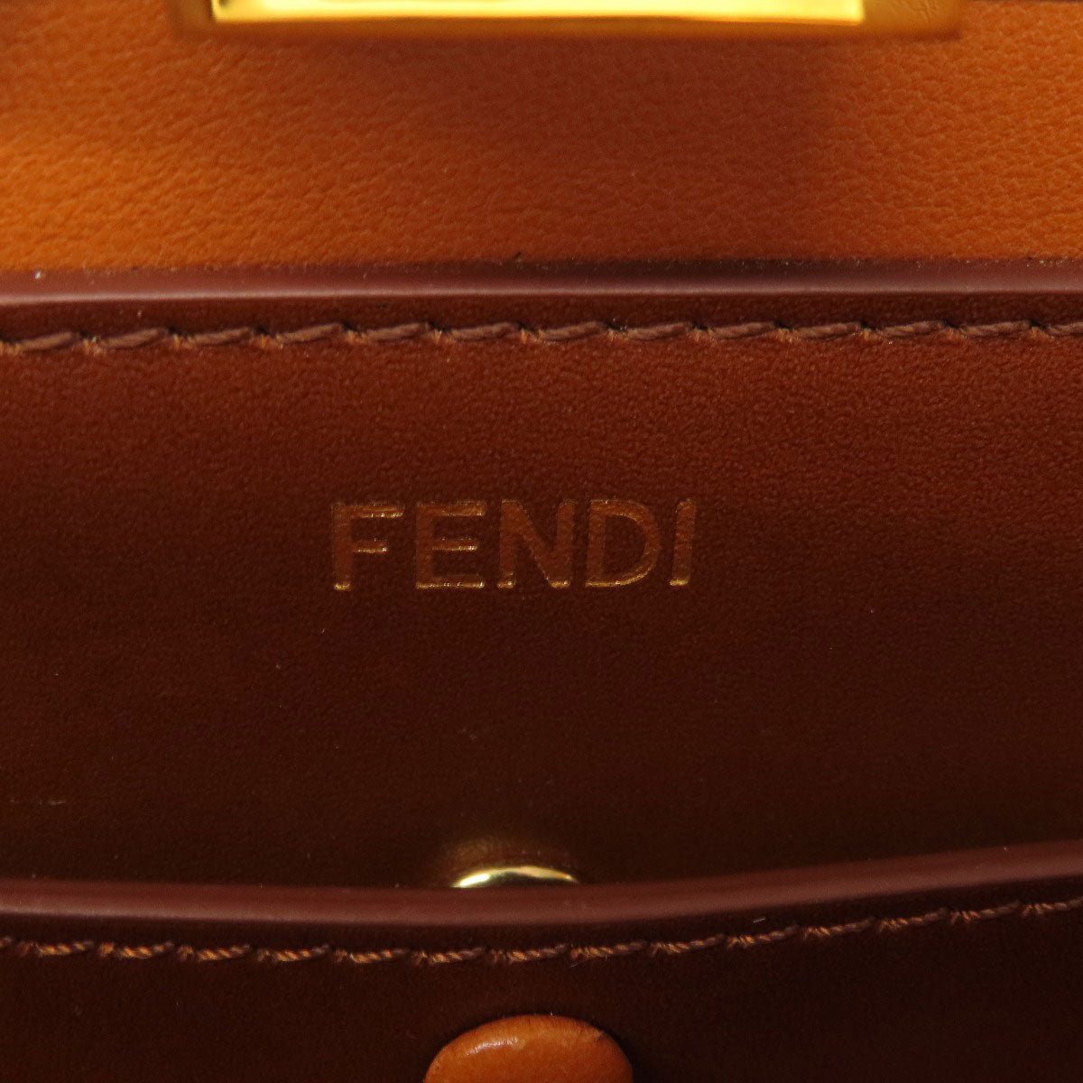 FENDI   Handbag Peekaboo 2WAY Calf Ladies