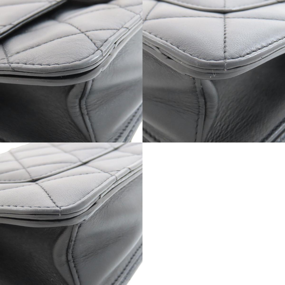 CHANEL Matelasse GoldHardware 2WAY Handbag Lambskin Ladies [Used]