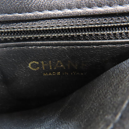 CHANEL Matelasse GoldHardware 2WAY Handbag Lambskin Ladies [Used]