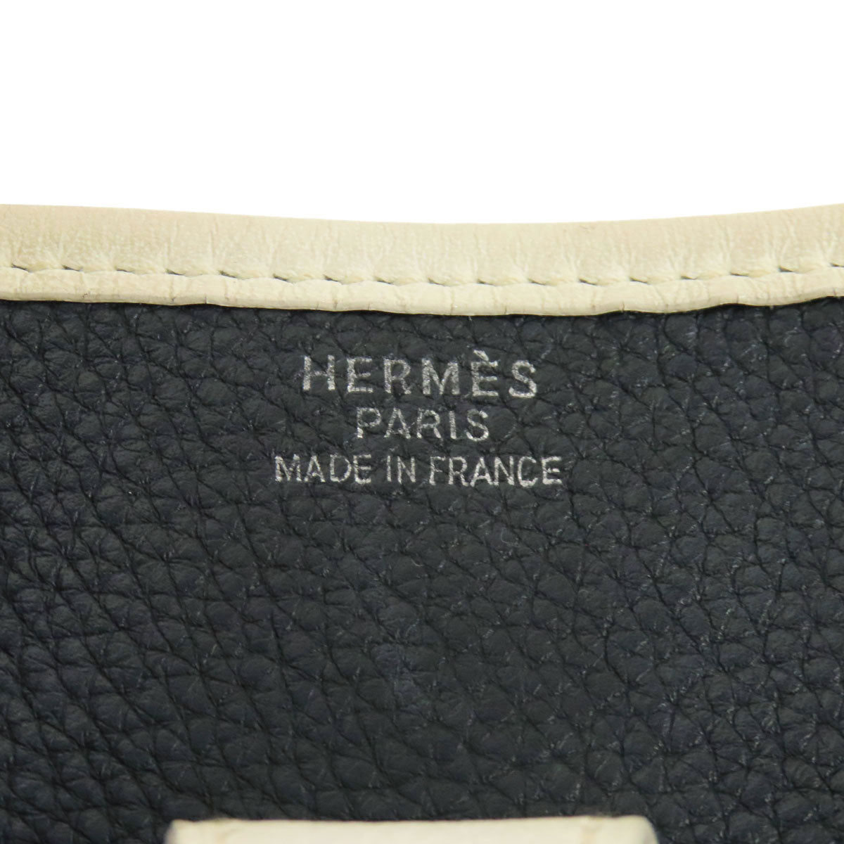 HERMES   Shoulder Bag EvelynePM SilverHardware Taurillon Clemence Ladies