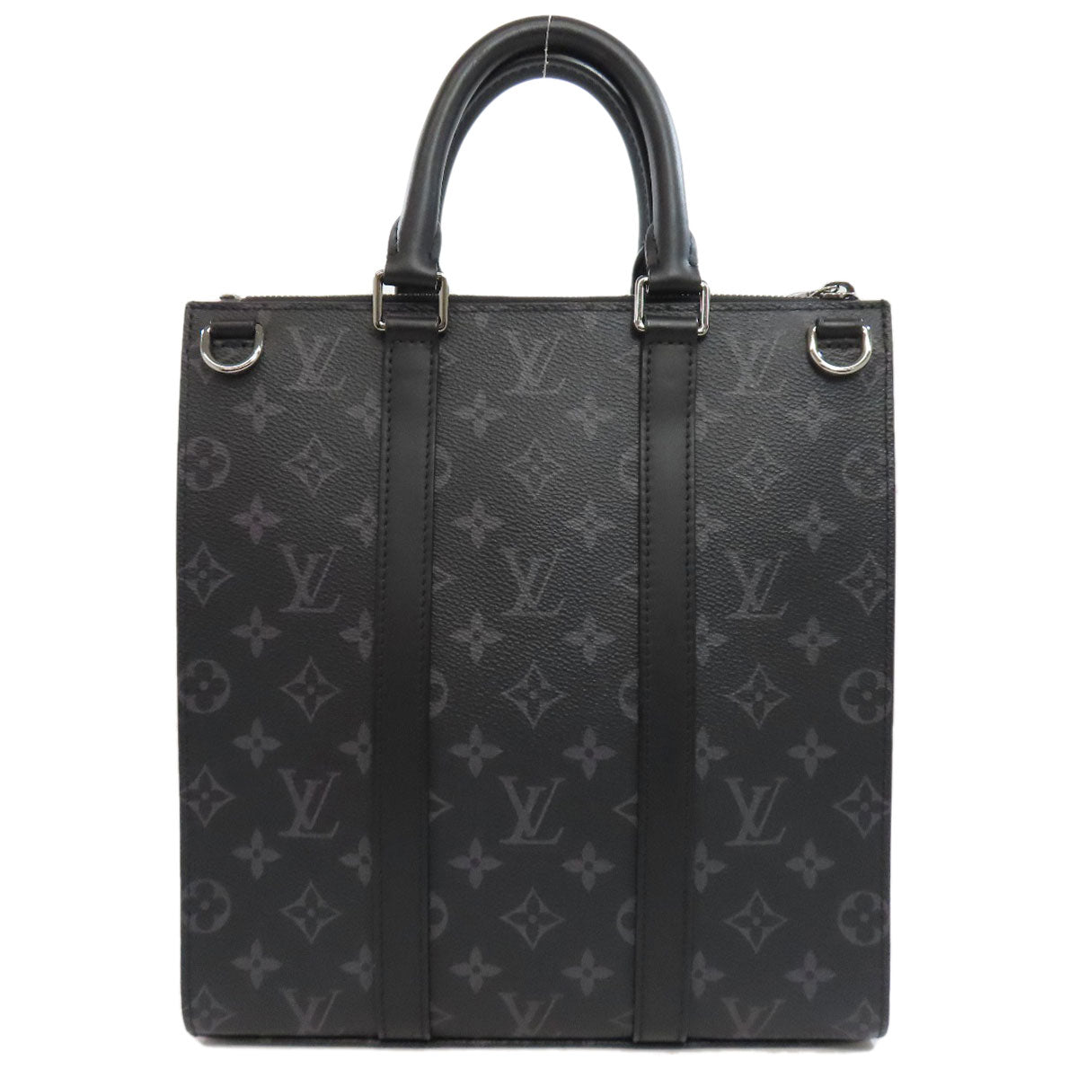 LOUIS VUITTON  M46098 Tote Bag Sac Plat Cloth Monogram Eclipse Ladies